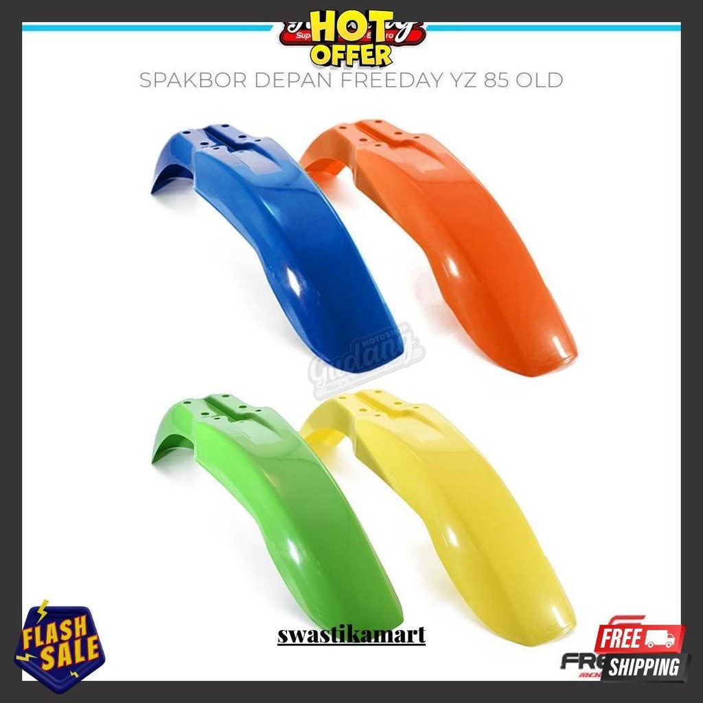 Sparkboard Spakbor Spark Depan Freeday Yz 85 Old 85 2016 New Hrv Putih Hitam Biru Termurah Banget
