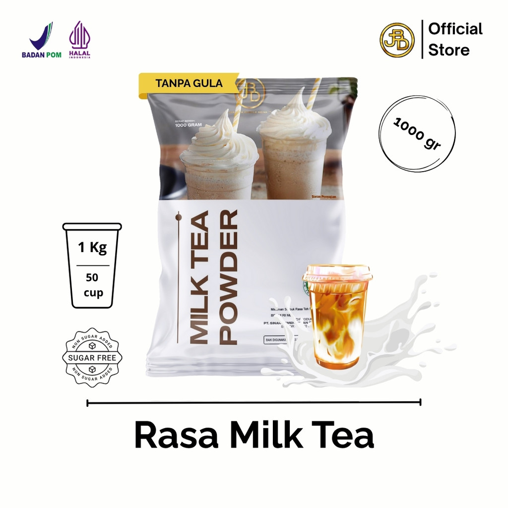 

Bubuk Minuman Premium MILK TEA -Jakarta Bubble Drink | BPOM&HALAL