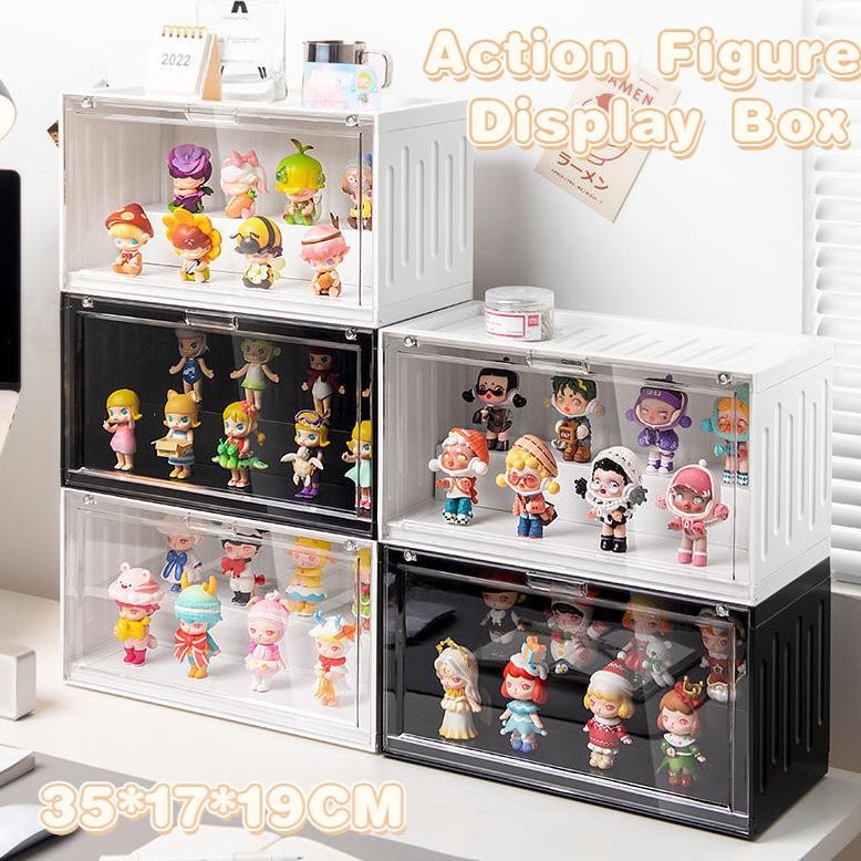 Action Figure Display Box/Box Pajangan Koleksi/Full Acrylic Blind Box Bricks/Transparent Acrylic Act
