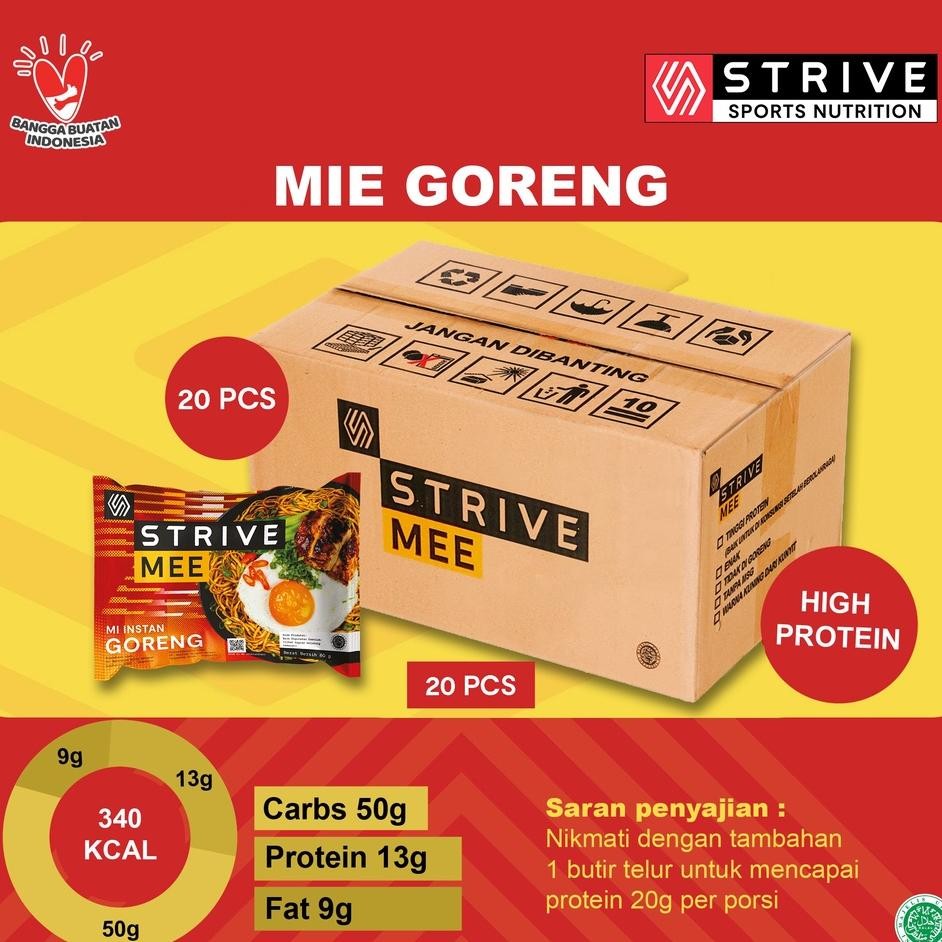 

Strive Mee Mie Goreng 1 Karton X 20Pcs 75 G