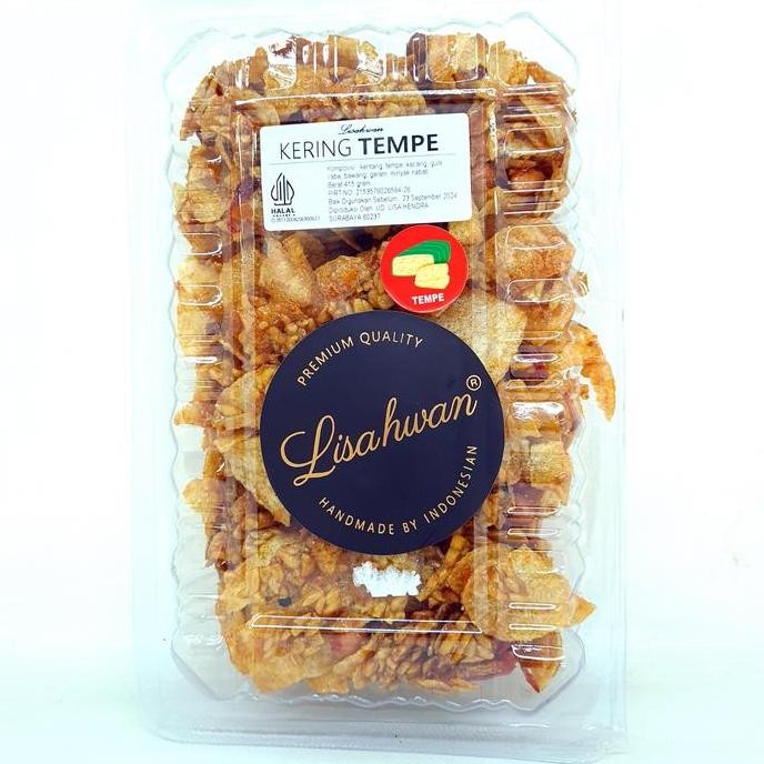 

*#*#*#] LISA HAWAN SAMBAL GORENG TEMPE 415gr | KERING KENTANG SAMBEL