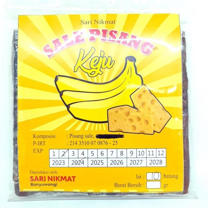 

@=@=@=@=] SARI NIKMAT PISANG SALE KEJU 10biji