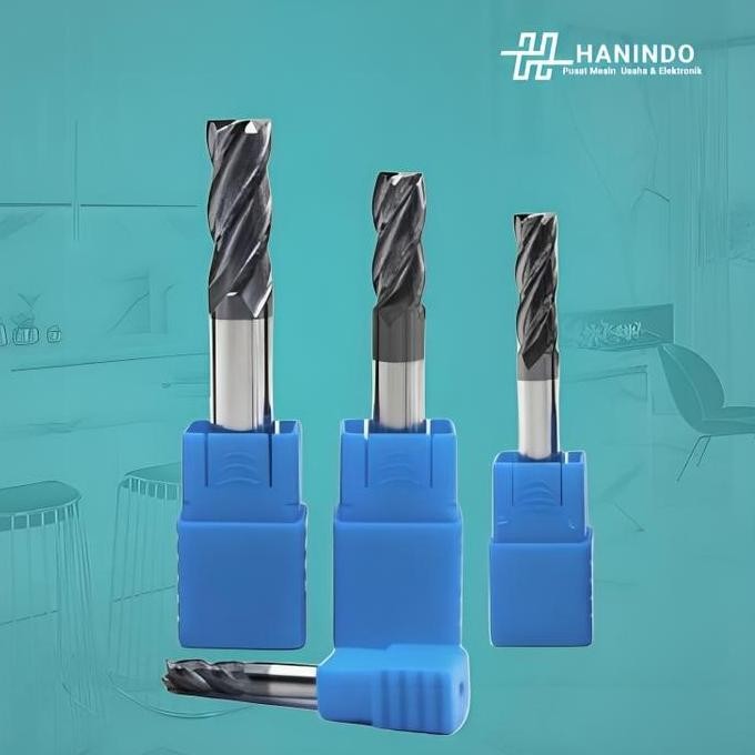 ENDMILL CARBIDE 22MM 4 FLUTE / END MILL TUNGSTEN CARBIDE 22MM / ENDMIL ORIGINAL DAN TERPERCAYA