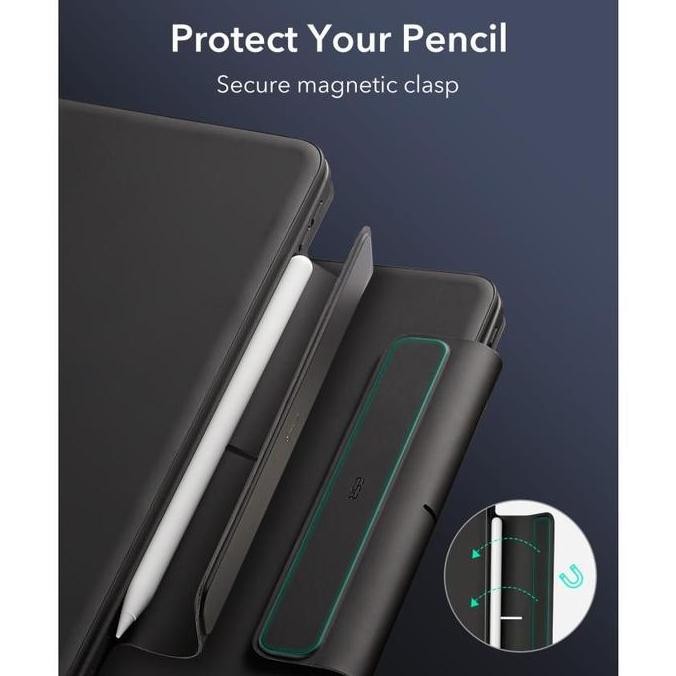 New Product - Esr Rebound Magnetic Keyboard Case 360 Ipad Air Pro 11 13 2024 12.9 10.9 1St/2Th/3Th/4