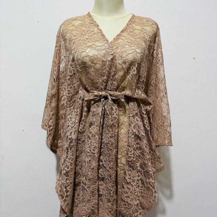 Brukat Kebaya / Outer Kebaya / Outer Brukat Kimono Kondangan Dress Wanita Baju Katun Pesta Dewasa At