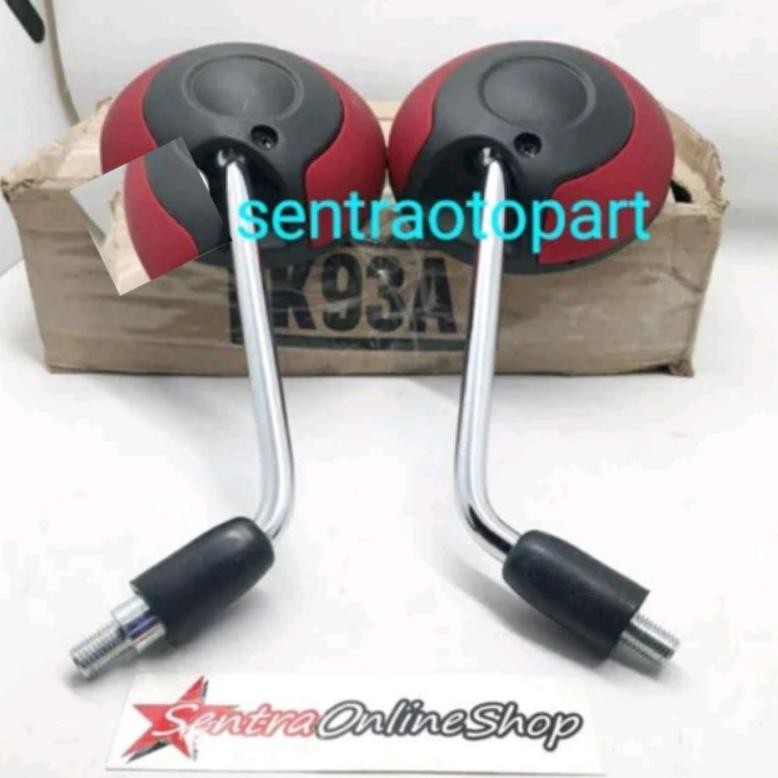 kaca spion miror scoopy fi injeksi esp 2017 2018 merah doff original LP READY STOCK