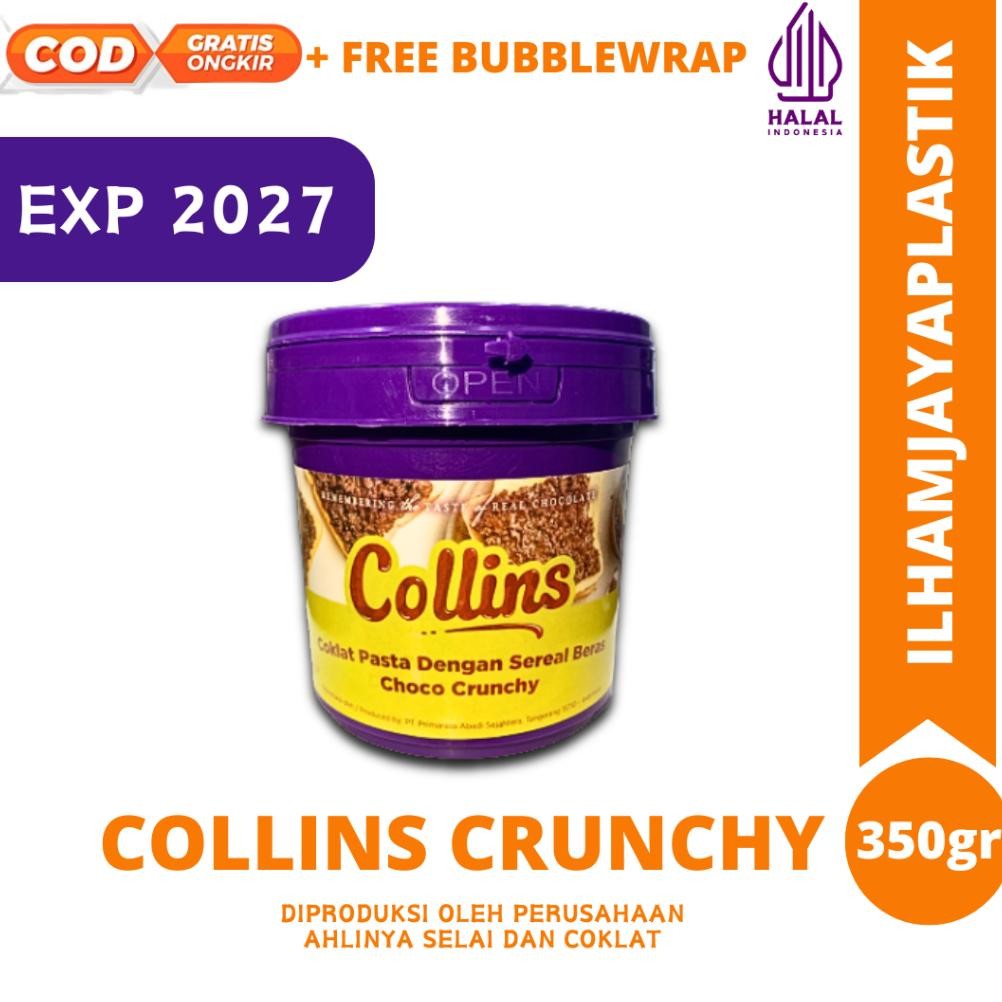 

We69 we-53 JATIM - Collins Coklat Crunchy 350 gr / Selai Pasta Viral Coklat Crunchy 350gr Termurah Viral