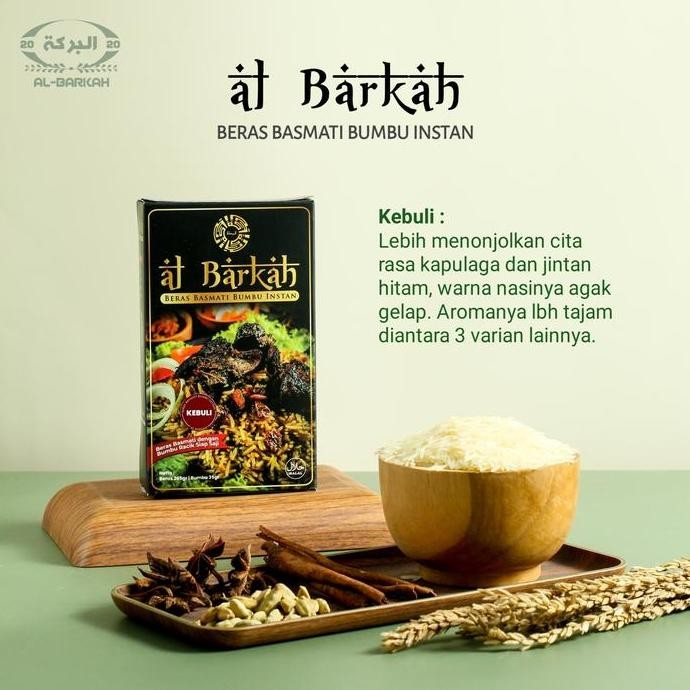 

JH8 Beras basmati dan bumbu instan kebuli biryani mandhi kabsah AL BARKAH
