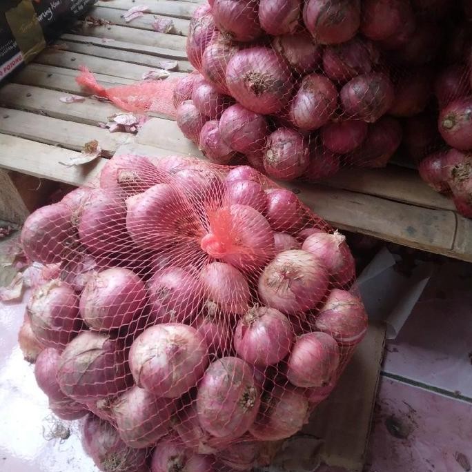 

JH8 Bawang Merah Lokal 1kg Bali Karet dari Garut Jawa Barat Pedas Jahe Spices