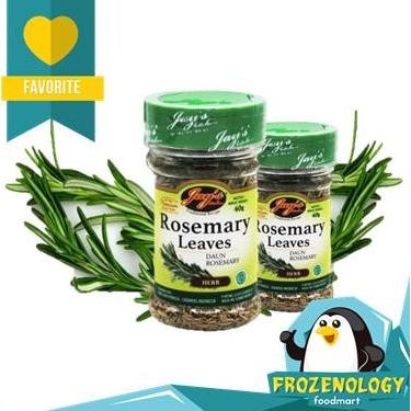 

JH8 Jay's Dried Herbs Rosemary Leaves Bumbu Rempah Penyedap Masakan 40 gr