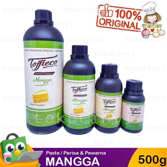 

TERSEDIA Toffieco Pasta Perisa & Pewarna - Mangga 500gr