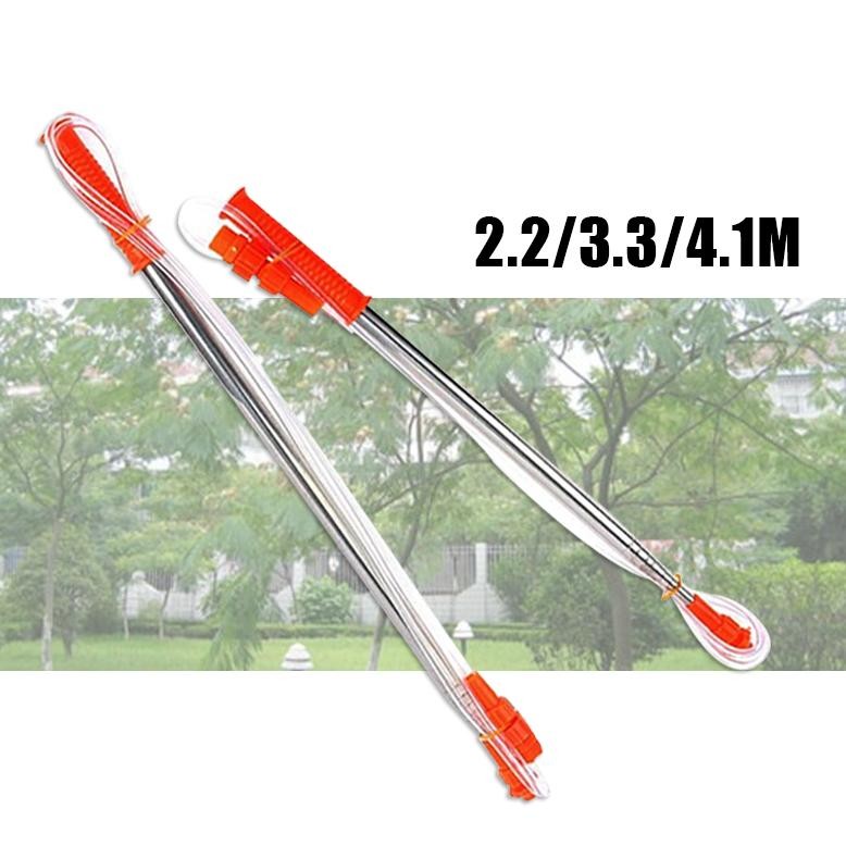 2.2/3.3/4.1m Stik Teleskopik Sprayer Panjang Stik Sprayer Antena Stik Semprotan Hama Sprayer Elektri