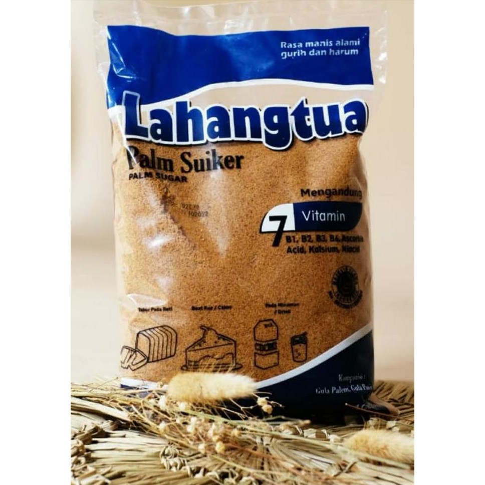 

JH8 Gula aren bubuk palm suiker LAHANG TUA Boba bobba brown sugar 1kg