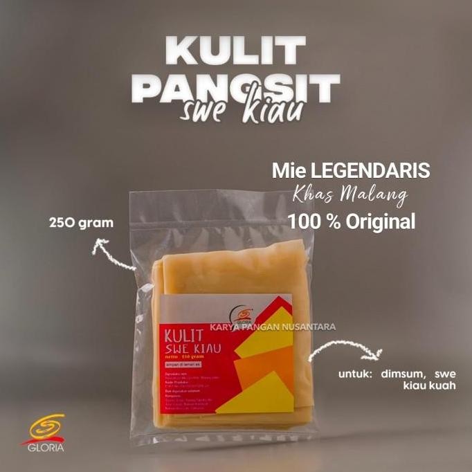 

(Expert) KULIT SWE KIAU GLORIA KULIT SWEE KIAW KULIT DIM SUM PANGSIT 250GR