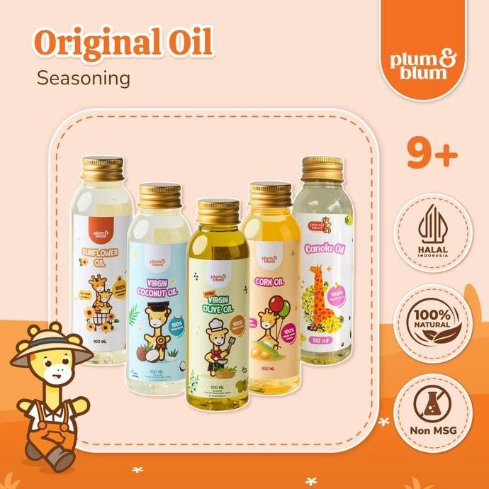 

JH8 Plum & Blum Extra Virgin Olive Oil Minyak Zaitun Murni - 100 ml