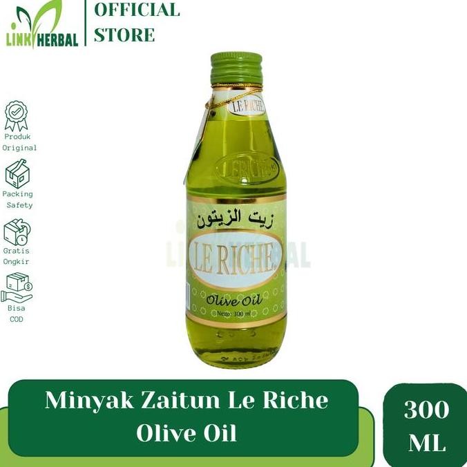 

JH8 Minyak Zaitun Leriche I Le Riche Olive Oil - 300ml