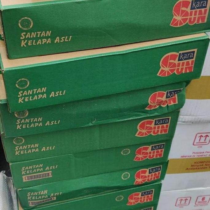 

JH8 SUN KARA SANTAN KELAPA TCA 200 ML DUS 12 PCS DOS CARTON KARTON BOX
