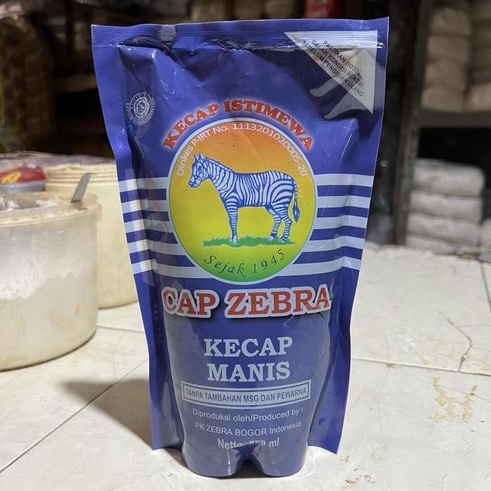 

JH8 Kecap Zebra 550ml refill