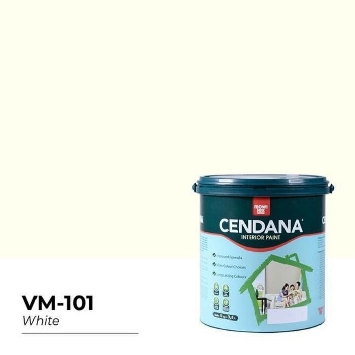 Cat Tembok Mowilek Cendana Warna Putih 101 (25 Kg) Gratis Ongkir