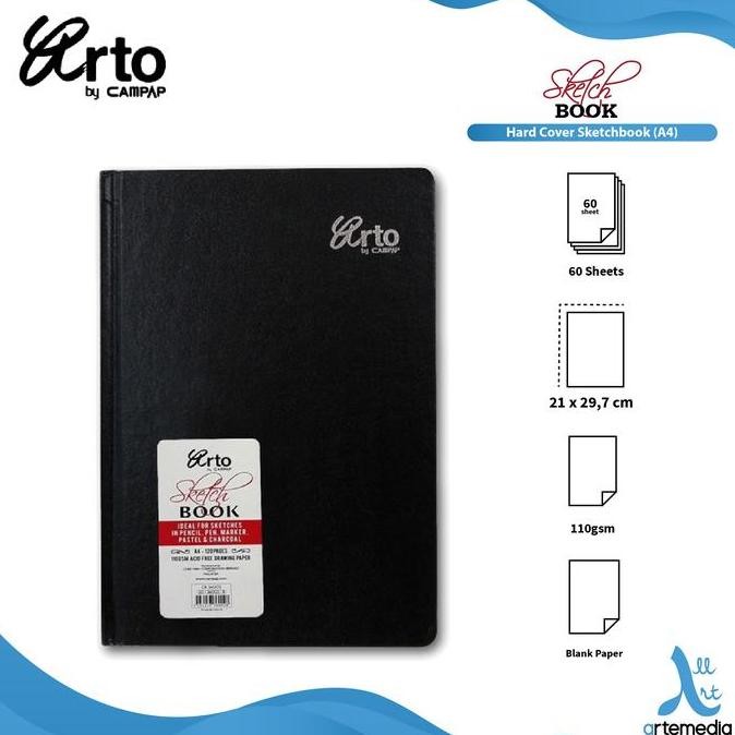 

Sale Buku Sketsa Arto A4 Hard Cover Sketchbook