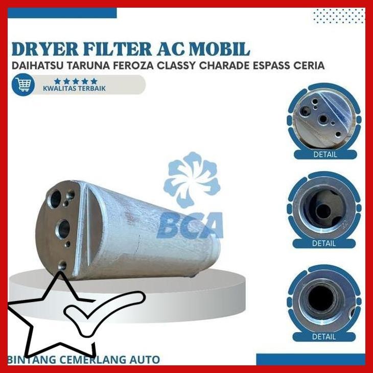 [TGA] DRYER AC MOBIL DAIHATSU TARUNA FEROZA CLASSY CHARADE ESPASS CERIA
