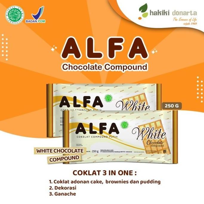 

(Expert) Alfa White Chocolate Compound 250 Gr