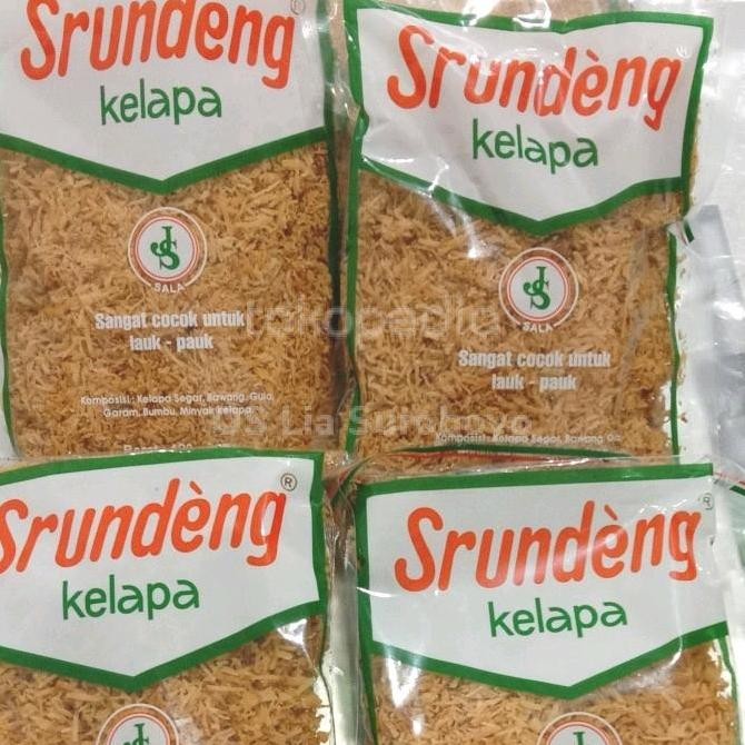 

JH8 MURAH serundeng srundeng kelapa Solo JS 10x120gram