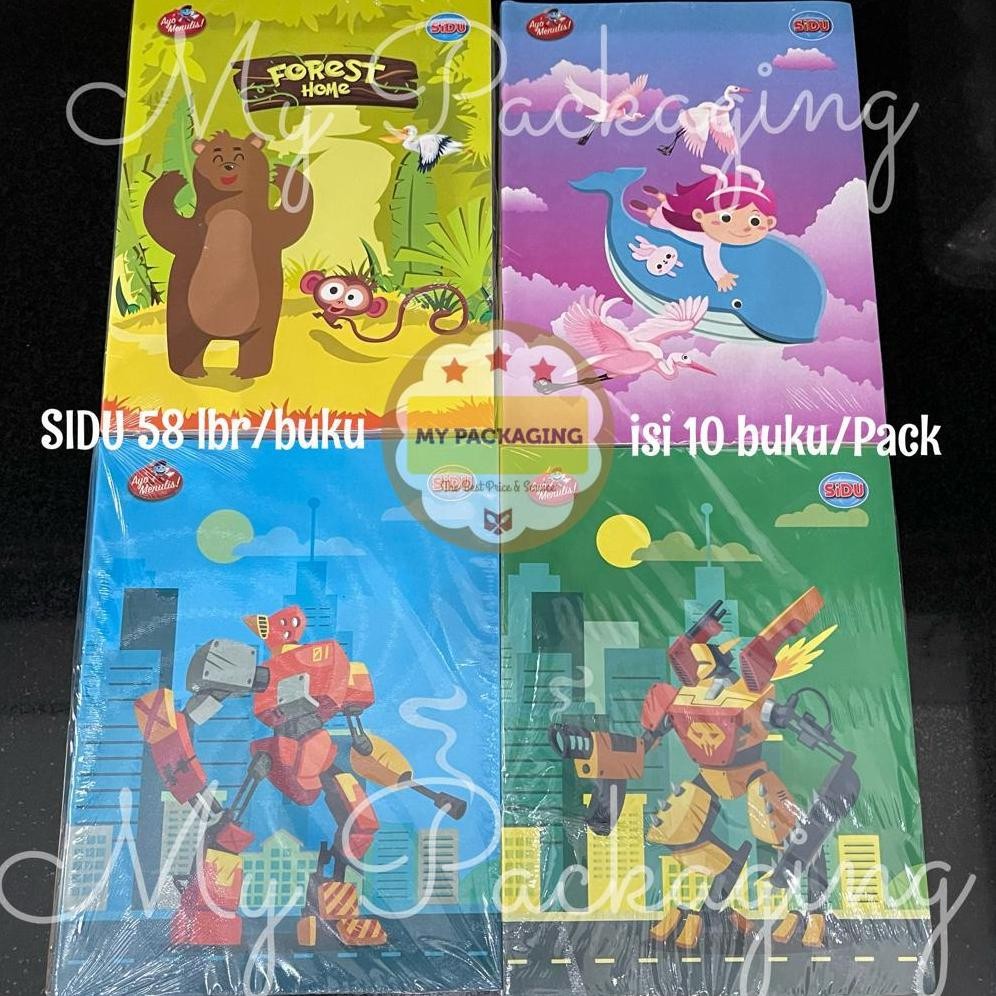 

Eelic Buku Tulis Sidu 58 Lembar Harga Per Pack Isi 10Buku Er-23