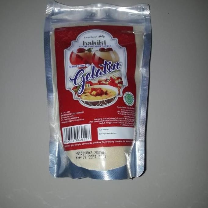 

(Expert) Gelatin / pembentuk Gel 100gr