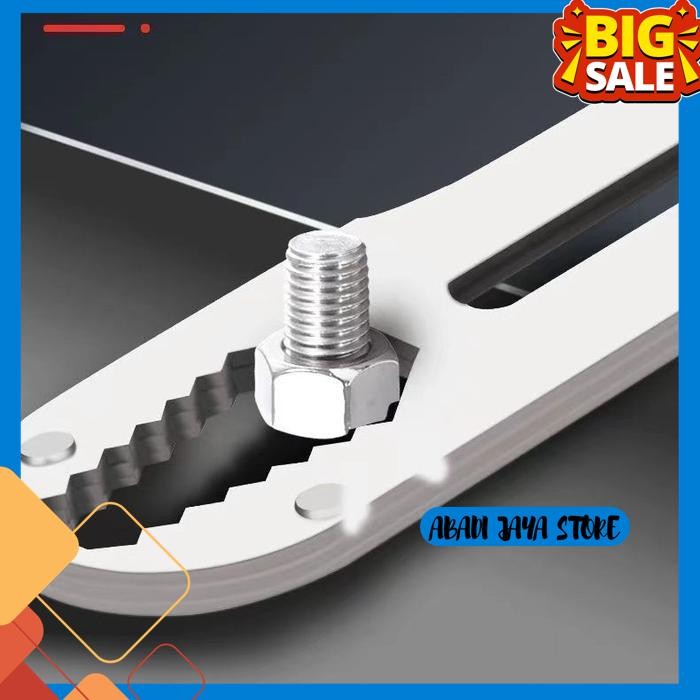 

CUTTER STAINLESS BESAR 9IN1 SUPER TAHAN KARAT / PENGGARIS SCREW BUKA KALENG TUTUP BOTOL BAUT SEKRUP MUR CUTER KATER KUNCI HEKSAGONAL ALAT PEMOTONG KERTAS ONGKIR NOL