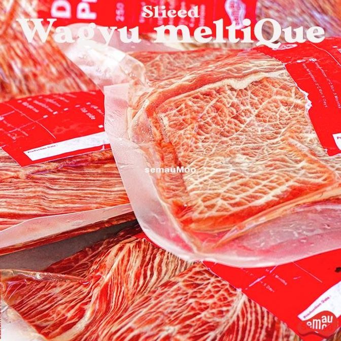 

JH8 Wagyu Meltique Beef Slice Daging Sapi Meltik 500gr