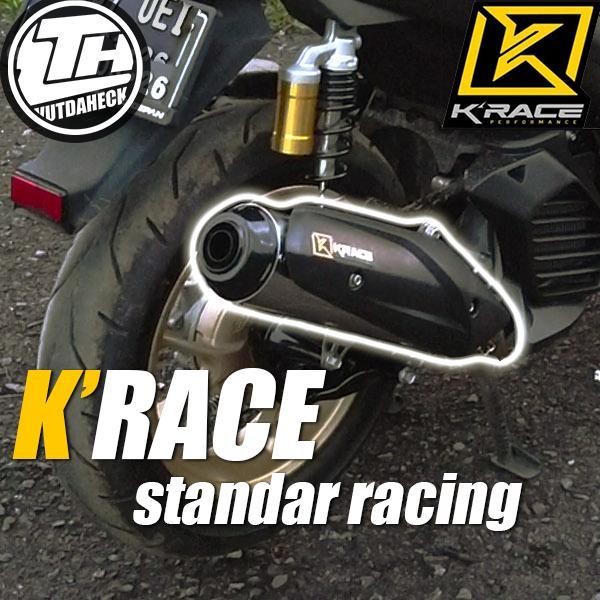 Jdm Knalpot Krace Standar Racing All New Aerox/All New Nmax Exhaust