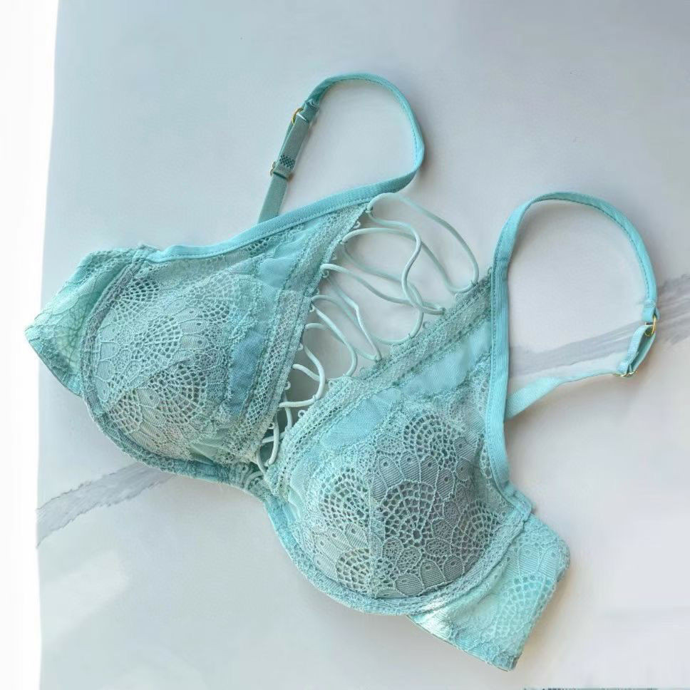 [Saror]Bra Tali Anti-Penjatu Koleksi Payudara Samping Set Bra Nyaman