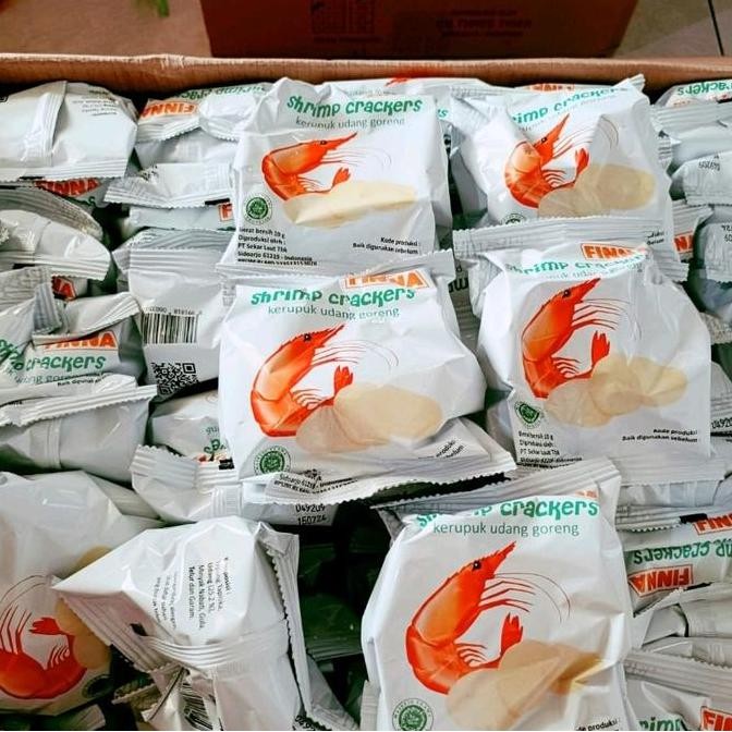 

JH8 Murah isi 30pcs Krupuk udang Finna Garuda / siap makan