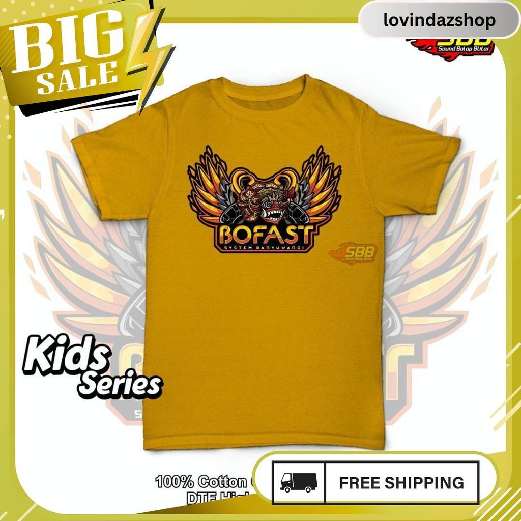 Kaos Anak Sound System | Bofast Audio Banyuwangi Unofficial | Soundbalapblitar 6.6