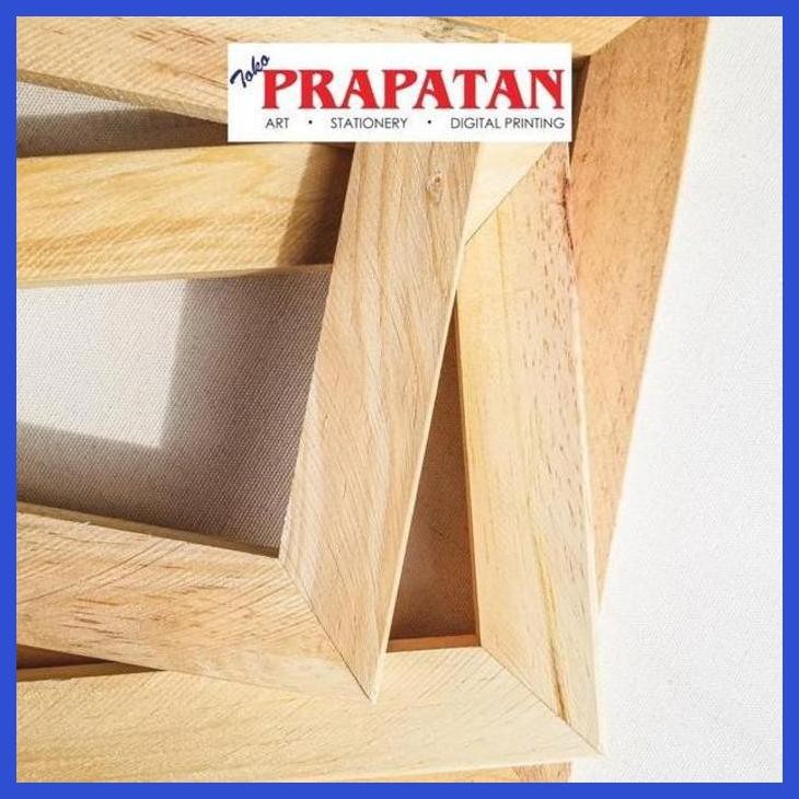 

( SEKOLAH / LUKIS ) COD SPANRAM KANVAS 60X80CM / FRAME KAYU KANVAS LUKIS / CANVAS WOODEN FRAME (SENI / MENGGAMBAR / ART / KERAJINAN ) GOOD QUALITY