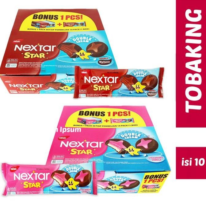 

Nextar Star Chocolate Strawberry Box isi 10
