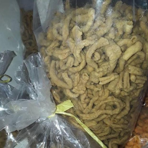 

Usus ayam crispy 1 kg Cemilan Keripik