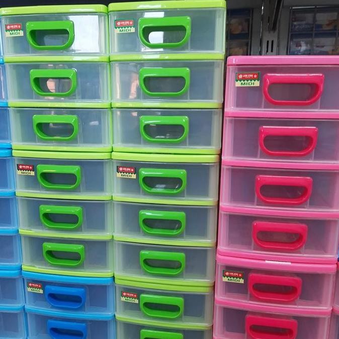 #@#@#@#@] Lion Star Estima MIDI Container M-3 3 susun