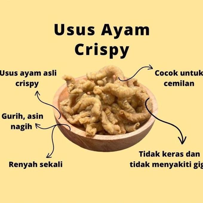 

(Oleh Oleh Surabaya) Keripik Usus ayam Crispy 250gr