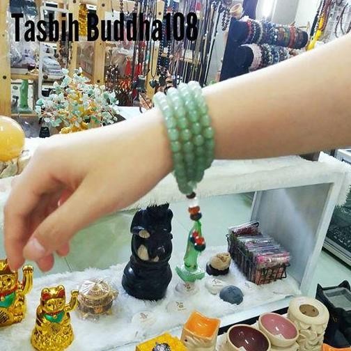 TASBIH BUDDHA AVENTURINE 108 - 6MM