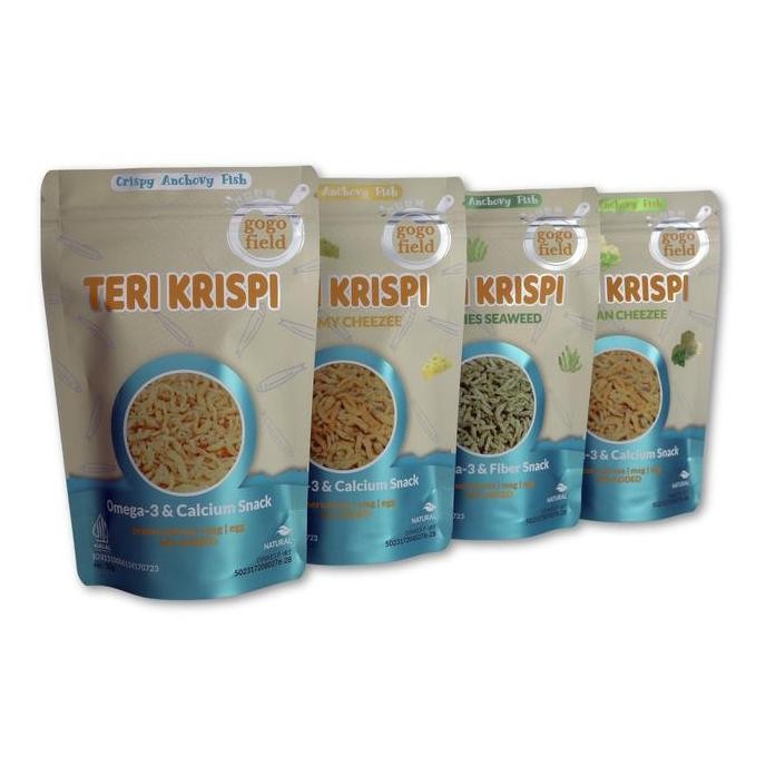 

ID | GOGOFIELD TERI CRISPY NON MSG / MPASI BAYI / TERI KRISPI / SNACK TERI