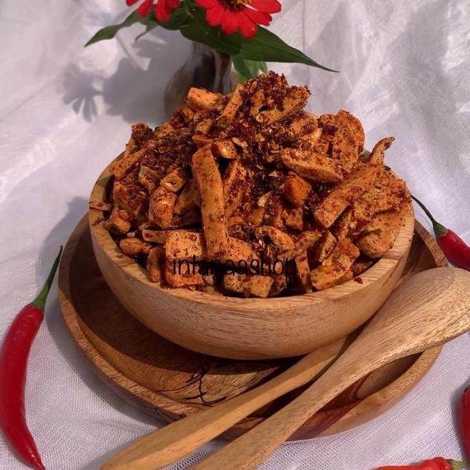 

BASRENG Stik pedas daun jeruk 500gr Cemilan Snacks