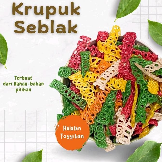 

Paket 1 KG Krupuk SEBLAK Mentah isi 4 macam Goreng Food