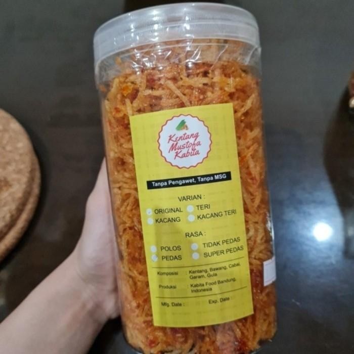 

Kentang Mustofa Kabita Original (Toples 1.000Ml)