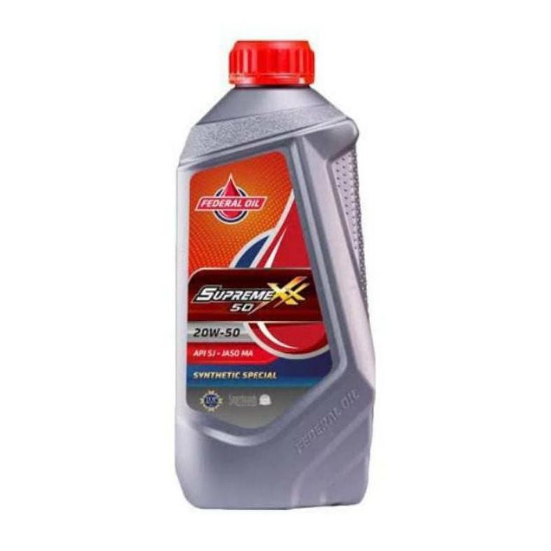 FEDERAL SUPREME XX & ULTRA XX 0.8LITER SAE 20w-50 AST