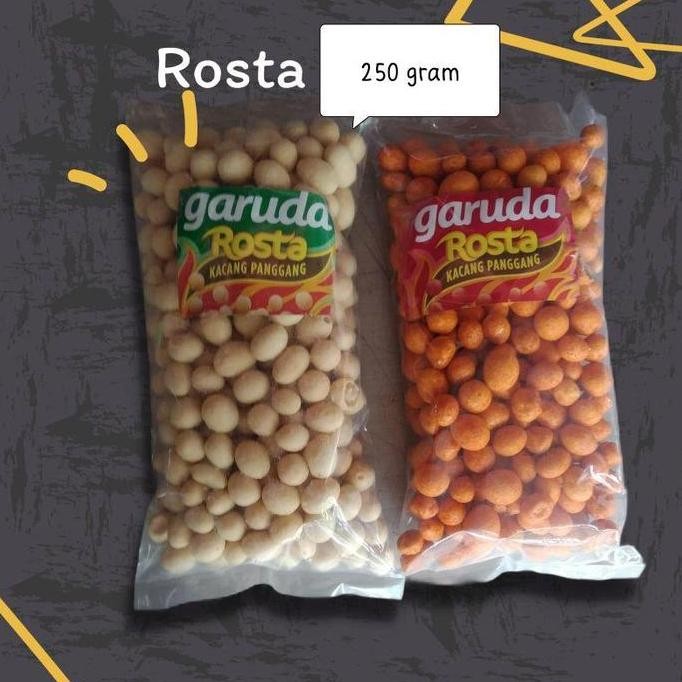 

Kacang Garuda Rosta Bawang/ Pedas Brand Grosir 250 gram