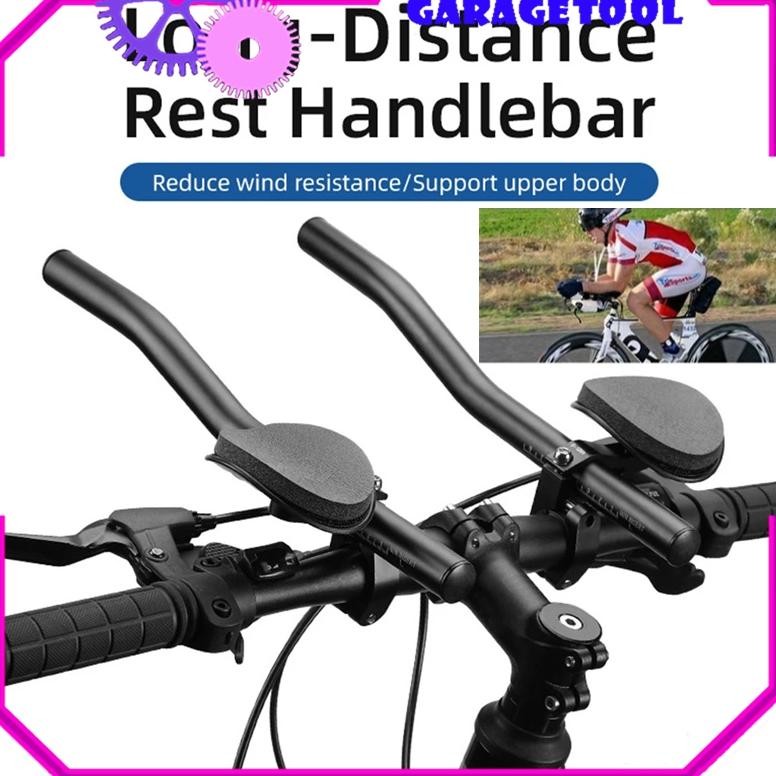 ''Terlaris" Gt|1Set Setang Istirahat Sepeda Gunung Stang Tt Triathlon Restbar Balap Aerobar Handleba