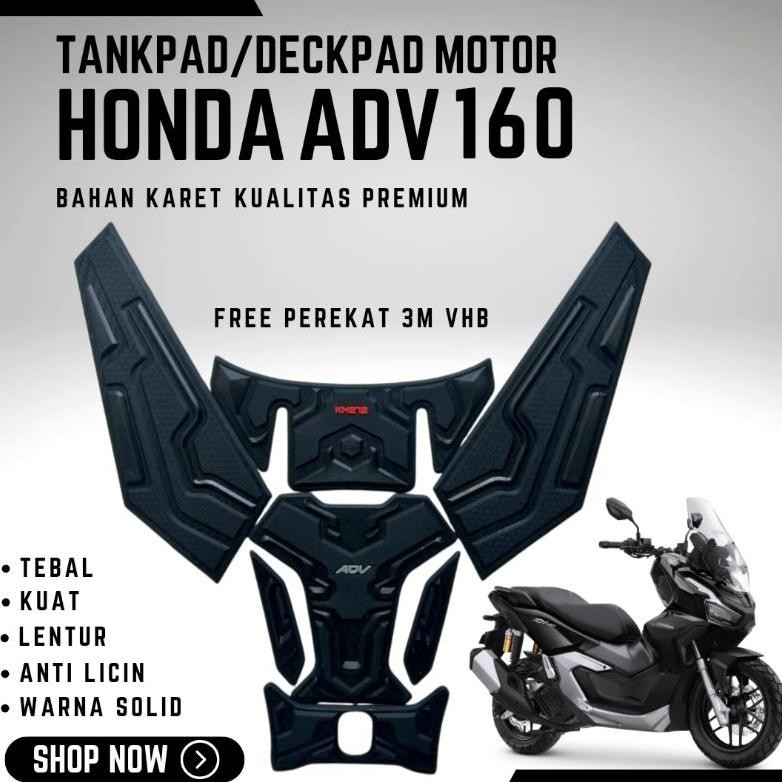 DECKPAD HONDA ADV 160 CBS ABS/TANKPAD HONDA ADV 160 CBS ABS/VARIASI ADV 160/AKSESORIS ADV 160 AST