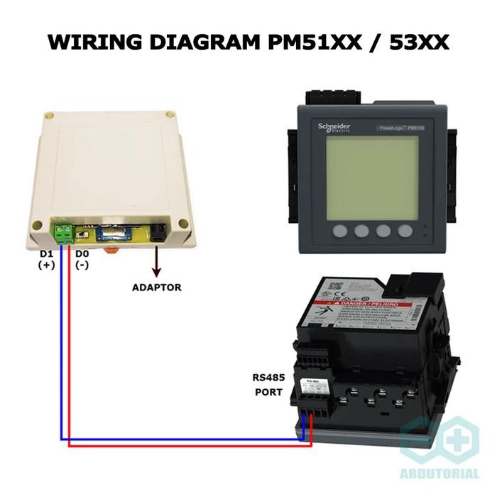 Power Meter Logger / Modbus RS485 Logger